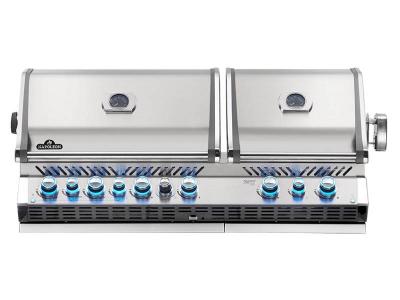 56" Napoleon Prestige PRO Series Built-In Propane Grill With Infrared Bottom And Rear Burners - BIPRO825RBIPSS-3