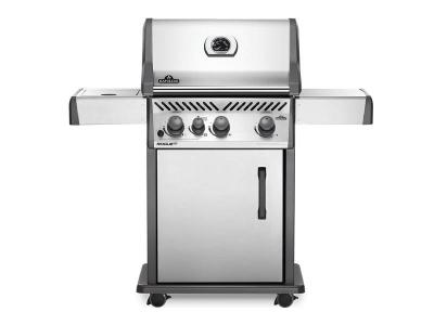 51" Napoleon Rogue 3-Burner Propane Gas Grill with Infrared Side Burner - RXT425SIBPSS-1
