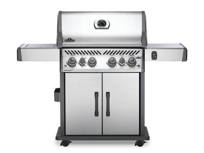 61" Napoleon Rogue Propane Gas Grill in Stainless Steel with Infrared Rear and Side Burners - RSE525RSIBPSS-1