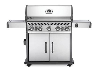 66" Napoleon Rogue Propane Gas Grill in Stainless Steel with Infrared Rear and Side Burners - RSE625RSIBPSS-1