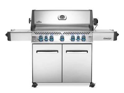75" Napoleon Prestige 665 Infrared Side and Rear Burners  , Propane Gas Grill - P665RSIBPSS