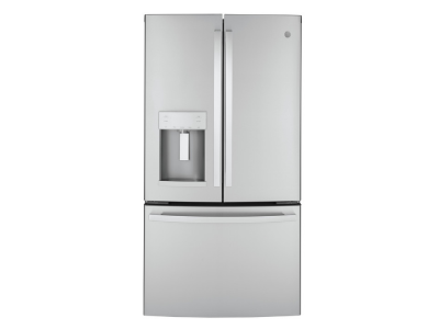 GE Profile - PWE23KYNFS - GE Profile™ ENERGY STAR® 23.1 Cu. Ft.  Counter-Depth French-Door Refrigerator-PWE23KYNFS