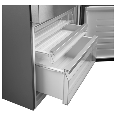 32" GE 17.7 Cu. Ft. Bottom Mount Refrigerator in Fingerprint Resistant Stainless Steel - GBE17HYRFS