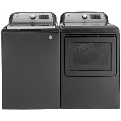 27" GE 7.4 Cu. Ft. Capacity Electric Dryer With Sanitize Cycle in Diamond Grey - GTD72EBMNDG