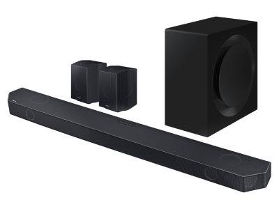 Samsung 11.1.4 Channel Q-Series Soundbar with Wireless Subwoofer and Dolby Atmos DTS:X - HW-Q990C/ZC