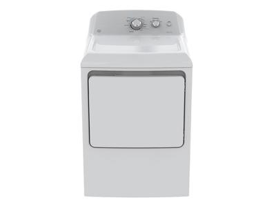 27" GE 7.2 Cu. Ft. Top Load Gas Dryer In White - GTD40GBMKWW