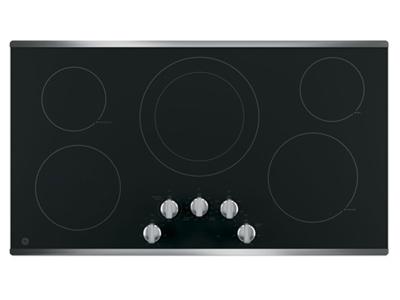 36" GE Radiant Cooktop With Dual Elements - JP3036SLSS