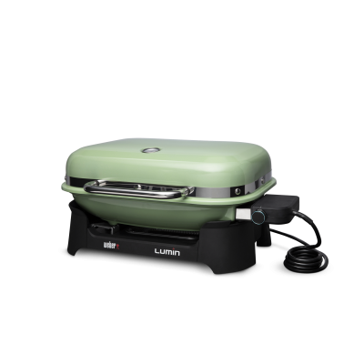 26" Weber Portable Electric Grill in Light Green - 92070901