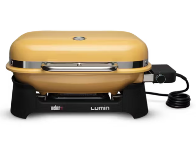 26" Weber Lumin Electric Grill in Golden Yellow - 92280901