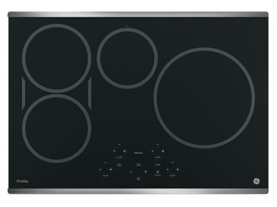 30" GE Profile Electric Cooktop With Induction Elements - PHP9030SJSS