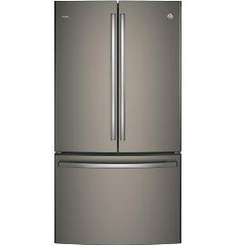 36" GE Profile 23.1 Cu. Ft. Counter Depth French-Door Refrigerator With Internal Water Dispenser - PWE23KMKES