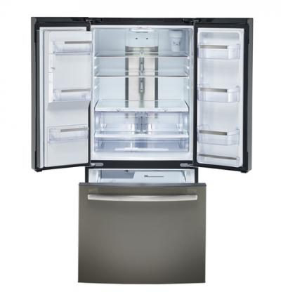 33" GE Profile 17.5 Cu. Ft. Counter Depth French Door Ice And Water Refrigerator - PYE18HMLKES