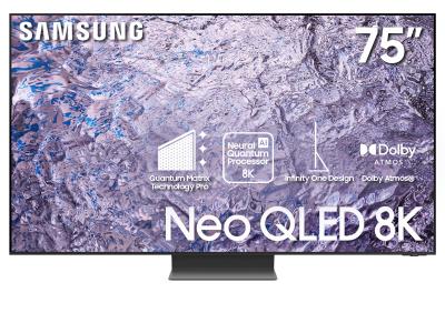 75" Samsung QN75QN800CFXZC QN800C Series 8K Neo QLED LCD TV