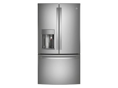 36" GE Profile 22.1 Cu. Ft. Counter-Depth French-Door Refrigerator - PYE22PYNFS