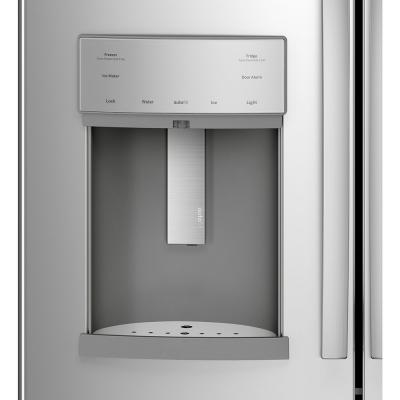 36" GE Profile 22.1 Cu. Ft. Counter-depth French-door Refrigerator - PYD22KYNFS