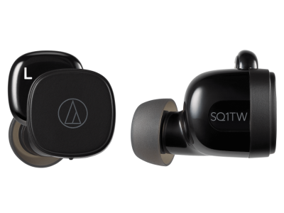 Audio Technica Wireless Earbuds - ATH-SQ1TWBK