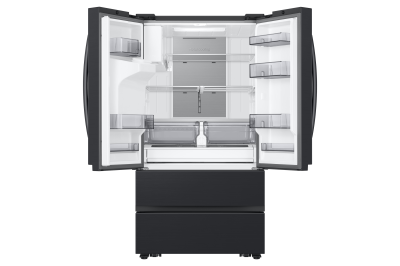 36" Samsung 4-Door French Door Refrigerator with External Ice and Water Dispenser and Dual Auto Ice Maker in freezer - RF31CG7400MTAA