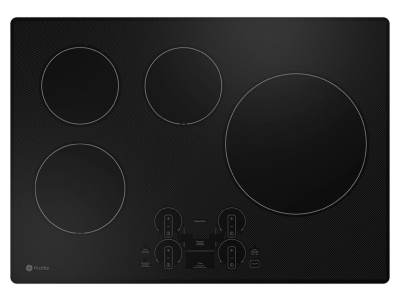 30" GE Profile Built-in Touch Control Induction Cooktop in Black - PHP7030DTBB