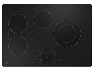 30" GE Profile Built-in Touch Control Electric Cooktop in Black - PEP7030DTBB