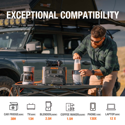 Jackery Portable Power Station - Explorer 1000 Pro