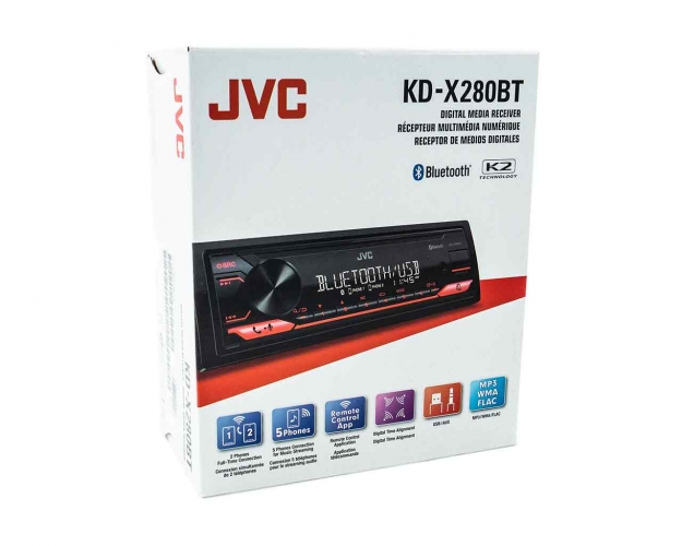 JVC KD-X282BT - USB, JVC Remote App, Android Music, Bluetooth, AUX Autoradio  : : Elektronik & Foto