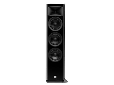 JBL Triple 6.5 Inch 2.5-Way Floorstanding Loudspeaker In Black Lacquer - JBLHDI3600BLQAM