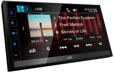JVC 6.8" Short Chassis Multimedia Bluetooth Receiver KW-M785BW