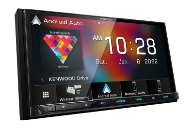 Kenwood 6.95 Inch Digital Multimedia Receiver with Built-in Bluetooth and WiFi - DMX9708S