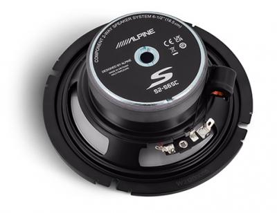 Alpine 6.5 Inch S-Series Component 2-Way Speaker Set - S2-S65C