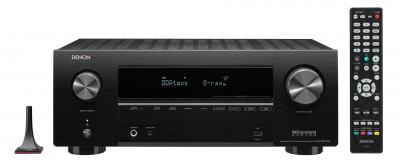 Denon 7.2 Channel  8K AV Receiver With 3D Audio And Voice Control - AVRX2700HBKE3