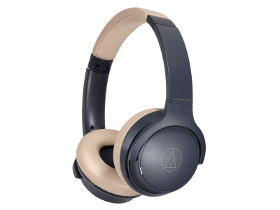 Audio Technica Closed‐Back Dynamic Wireless Headphones - ATH-S220BTNBG