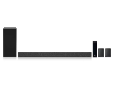 LG 7.1 Channel High Res Audio Sound Bar with Rear Speaker Kit - SP7R