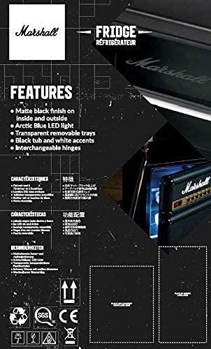 Marshall MF3.2BLK NA Black Edition 3.2 Medium Capacity Bar Fridge