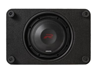 10" Alpine Halo R-Series Shallow Pre-Loaded Subwoofer Enclosure - RS-SB10