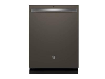 24" GE Top Control Stainless Steel Interior Dishwasher with Sanitize Cycle - GDT650SMVES