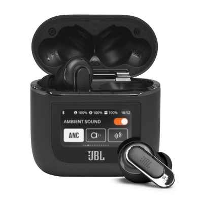 JBL True Wireless Noise Cancelling Earbuds in Black - JBLTOURPRO2BLKAM