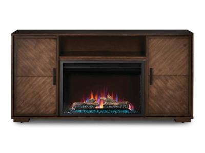 65" Napoleon The Hayworth Electric Mantel Package - NEFP30-3620RLB