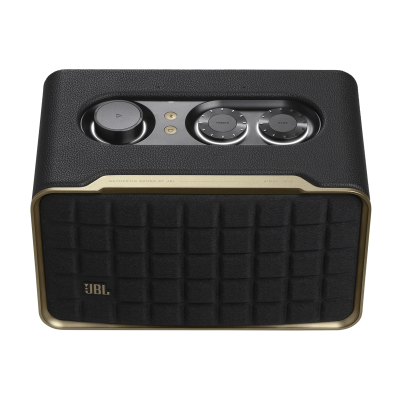 JBL Authentics 200 Smart Home Speaker with Voice Assistants in Retro Design - JBLAUTH200BLKAM