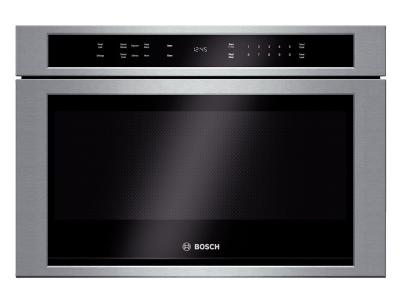 24" Bosch 800 Series Drawer Microwave In Stainless Steel - HMD8451UC