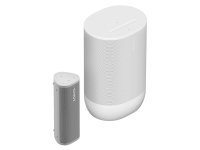 Sonos Portable Set with Move 2 and Roam in White - Portable Set with Move 2 & Roam (W)