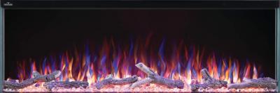 60" Napoleon Trivista Primis 60 Three-Sided Built-in Electric Fireplace - NEFB60H-3SV