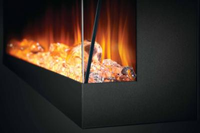 60" Napoleon Trivista Pictura 60 Three-Sided Wall Hanging Electric Fireplace - NEFL60H-3SV