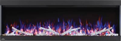 50" Napoleon Trivista Pictura 50 Three-Sided Wall Hanging Electric Fireplace - NEFL50H-3SV
