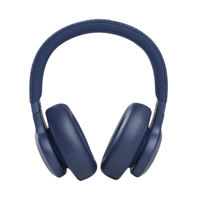 JBL Wireless Over-Ear Noise Cancelling Headphones in Blue  - JBLLIVE660NCBLUAM