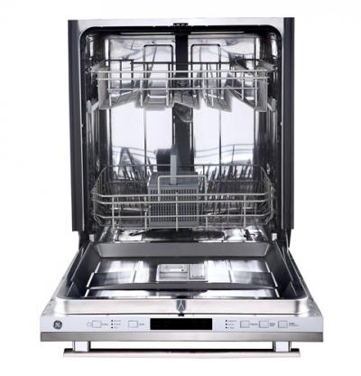 24" GE Built-In Stainless Steel Dishwasher with Hidden Controls - GBT632SSMSS