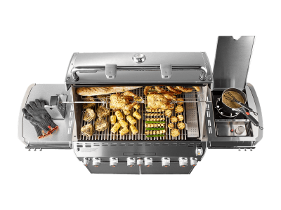 74" Weber Liquid Propane Gas Grill - Summit S-670 LP