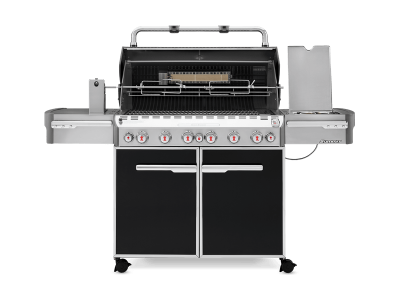 74" Weber Summit Series 6 Burner Liquid Propane Grill With Built-In Thermometer - Summit E-670 LP