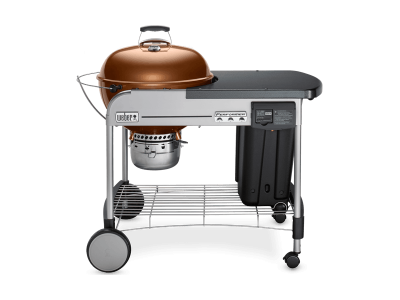 48" Weber Charcoal Grill with Steel Cart in Copper - Performer Deluxe (C)