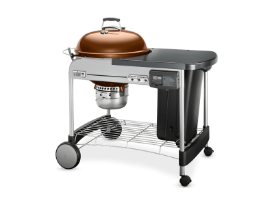 48" Weber Charcoal Grill with Steel Cart in Copper - Performer Deluxe (C)