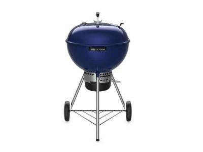 24" Weber Charcoal Grill with Built-In Thermometer In Deep Ocean Blue - Master-Touch (OB)